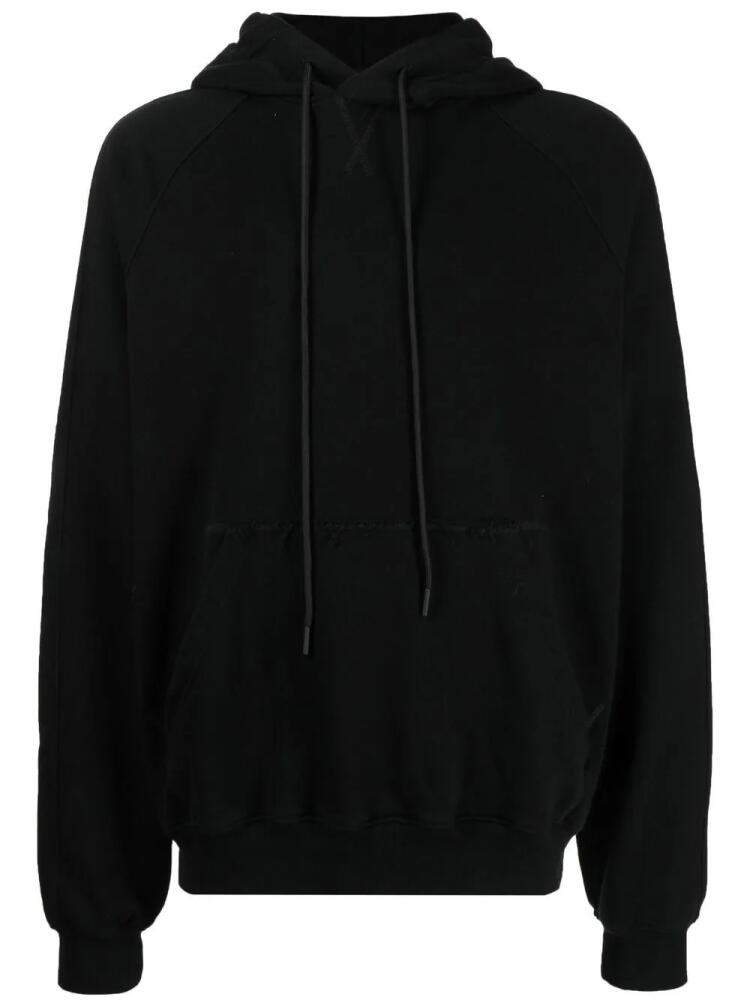 KUSIKOHC graphic-print cotton hoodie - Black Cover