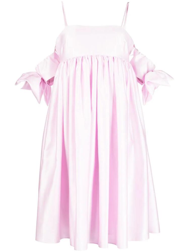 Vivetta oversized bow dress - Pink Cover