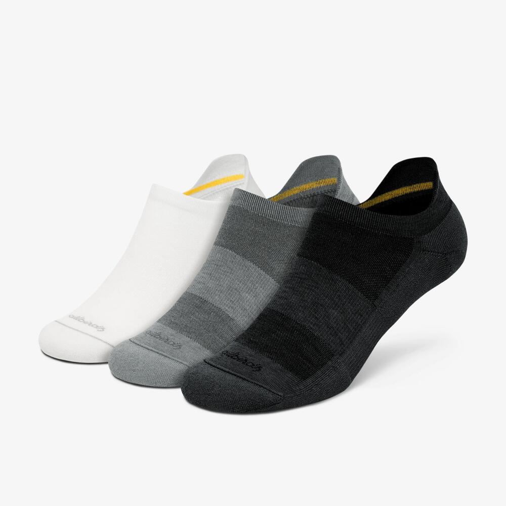 Allbirds Anytime Ankle Sock 3, Pack - Blizzard/Medium Grey/Natural Black Cover