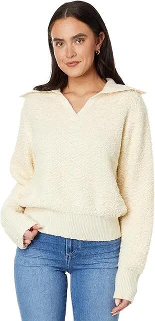 en saison Hayes Sweater Top (Cream) Women's Clothing Cover