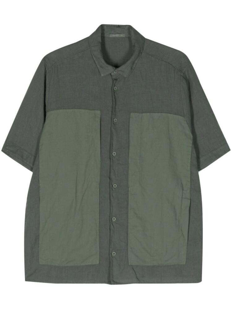 Transit decorative-stitching shortsleeve shirt - Green Cover