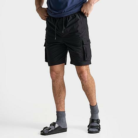 Sonneti Men's Bolt Cargo Shorts in Black/Black Cover