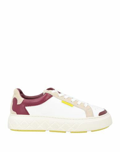 Tory Burch Woman Sneakers White Leather Cover