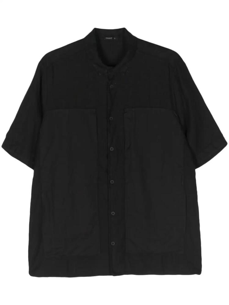 Transit decorative-stitching shortsleeve shirt - Black Cover