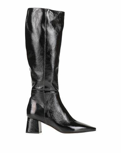 Mychalom Woman Boot Black Soft Leather Cover