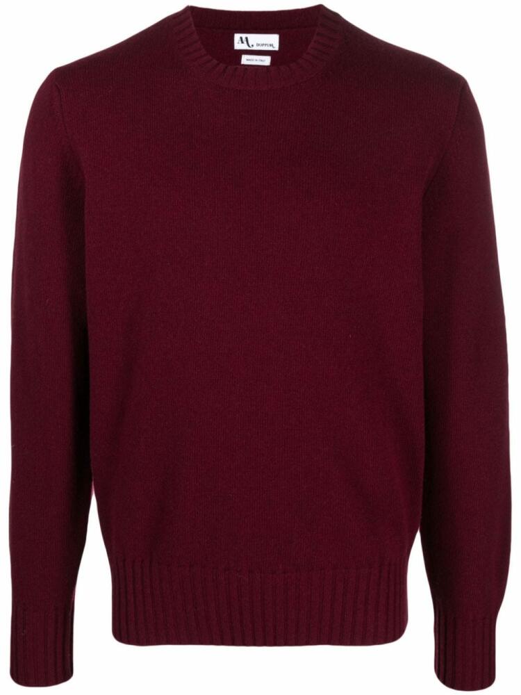 Doppiaa crew-neck wool-blend jumper - Red Cover