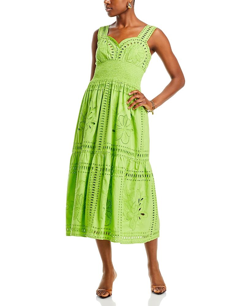 Rails Fawn Eyelet Midi Dress Cover