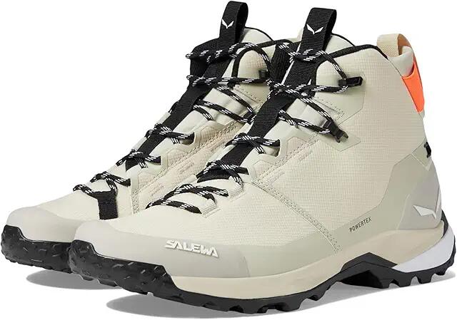 SALEWA Puez Mid PTX (Oatmeal/Oatmeal) Women's Boots Cover