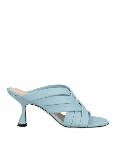 Wandler Woman Sandals Sky blue Soft Leather Cover