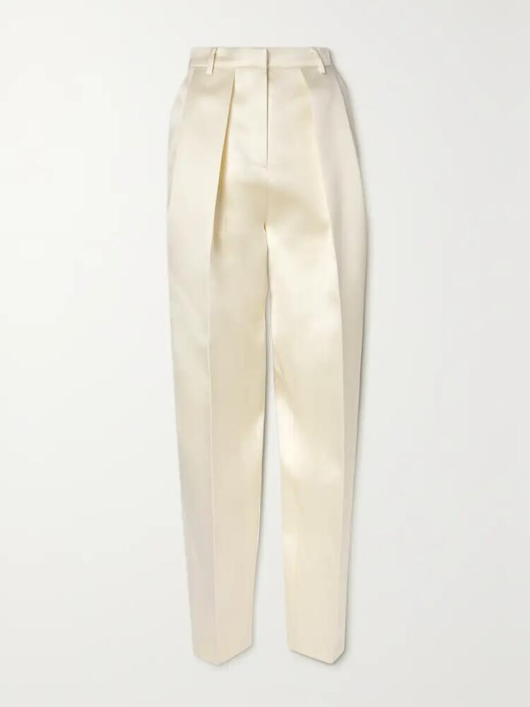 Magda Butrym - Wool Tapered Pants - White Cover