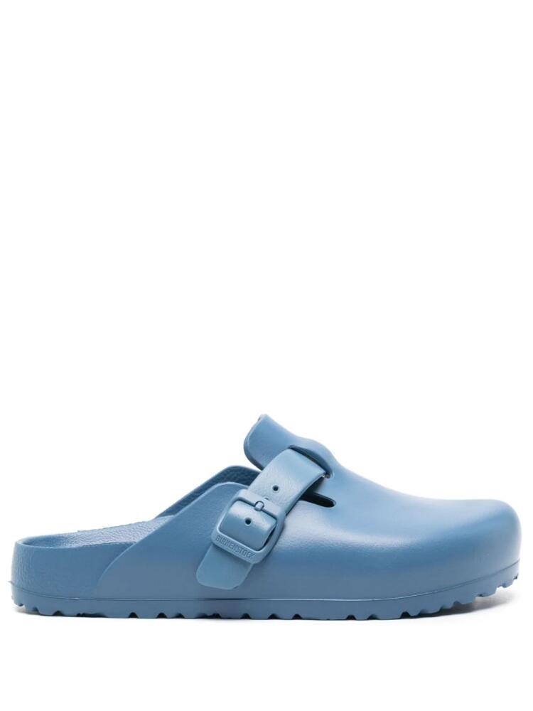 Birkenstock Boston buckled slippers - Blue Cover