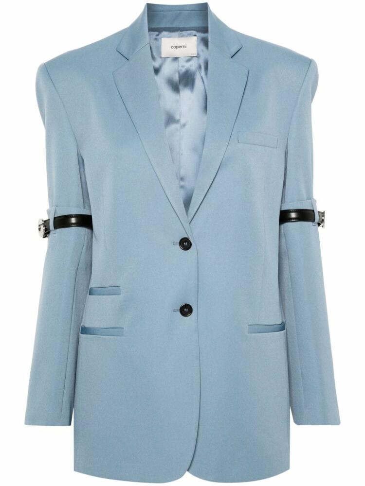 Coperni Hybrid blazer - Blue Cover