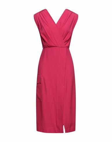 Ballantyne Woman Midi dress Garnet Viscose, Acetate Cover