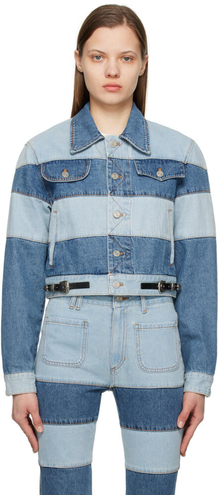 Andersson Bell Blue Mahina Denim Jacket Cover