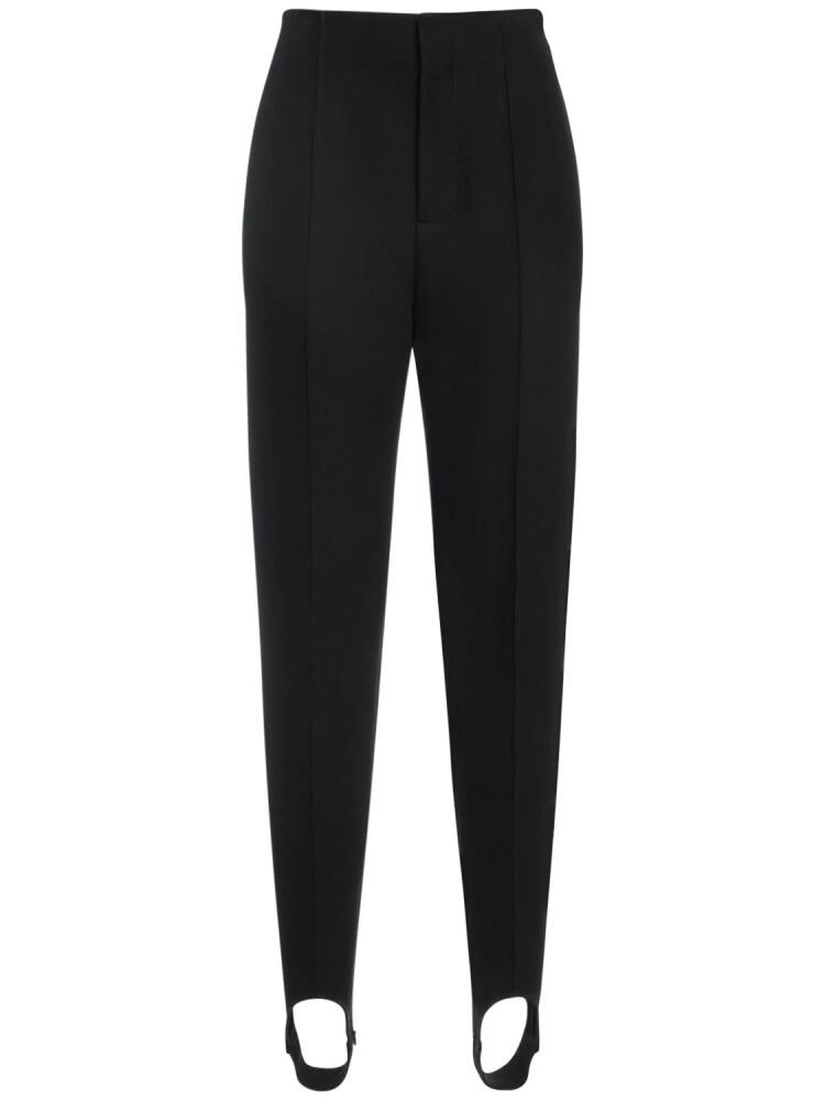 BOTTEGA VENETA Structured Cotton Blend Stirrup Pants Cover