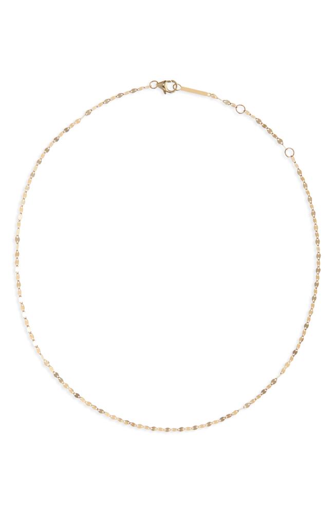 Lana Blake Chain Choker in Yellow Gold Cover