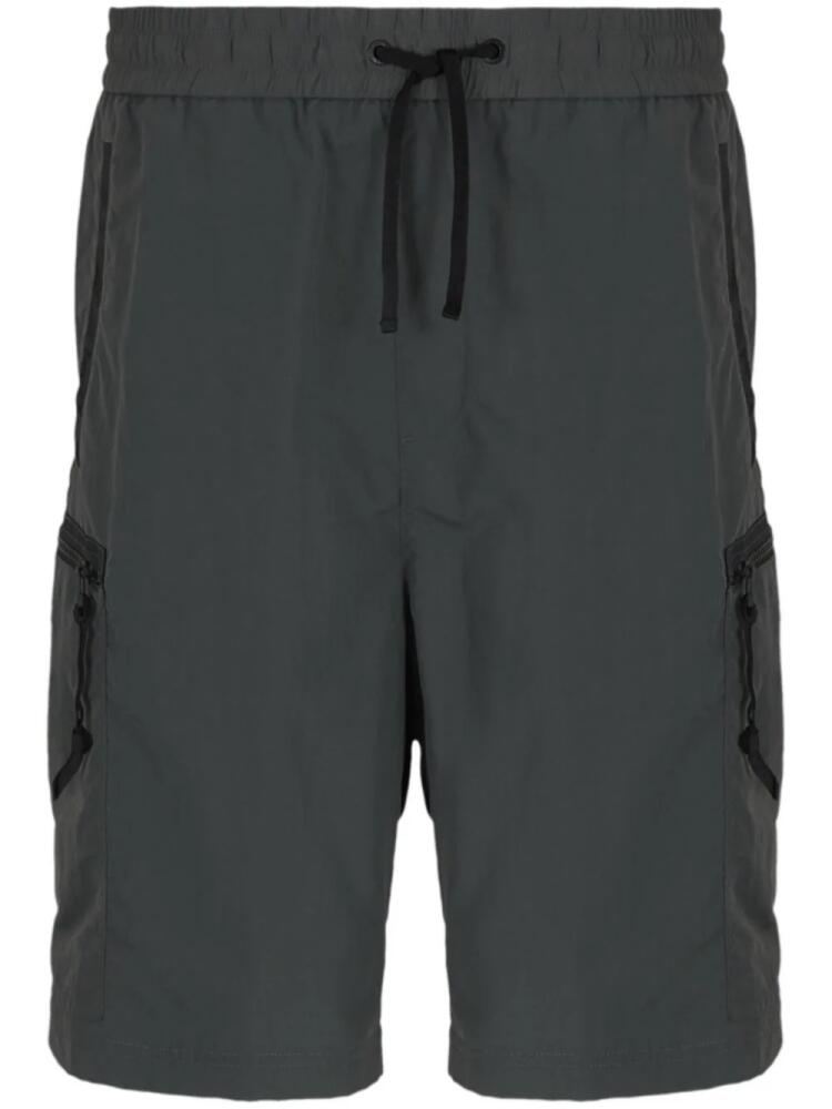 Armani Exchange drawstring track shorts - Green Cover