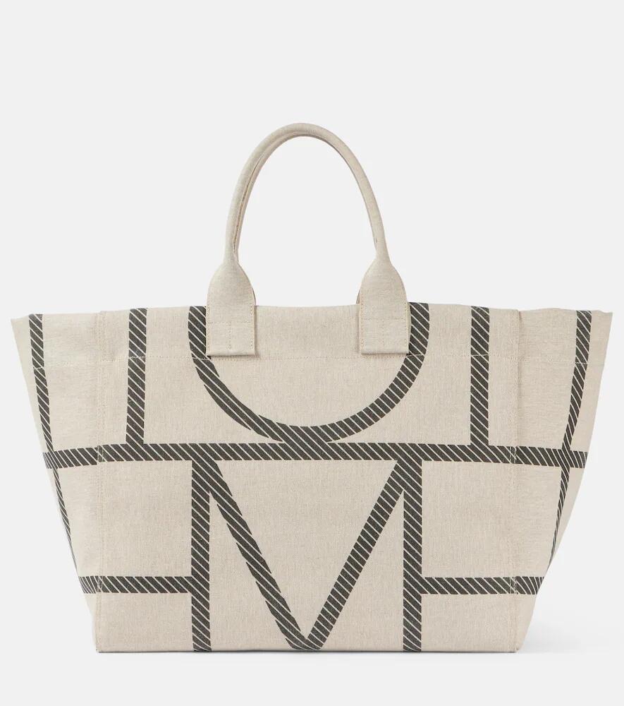 Toteme Monogram canvas tote bag Cover