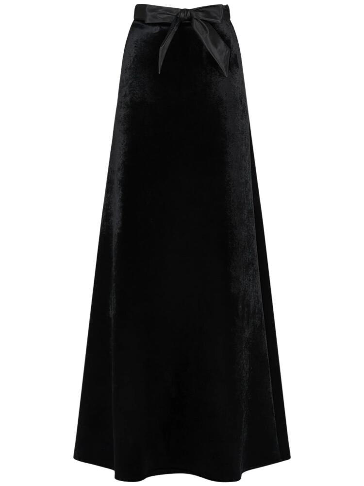 BALENCIAGA Viscose Blend A-line Maxi Skirt Cover