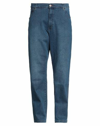 Wrangler Man Jeans Blue Cotton, Elastane Cover