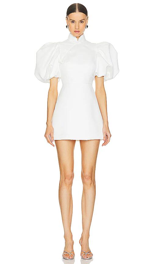 SAU LEE Beth Dress in White Cover