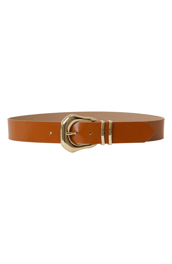 B-Low the Belt Koda Mod Leather Belt in Cuoio Gold Cover