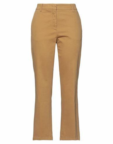 Department 5 Woman Pants Camel Cotton, Elastane Cover