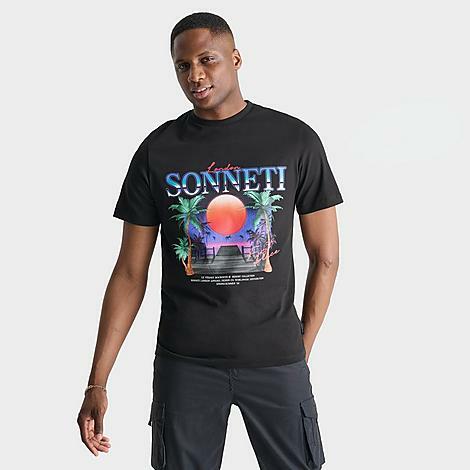 Sonneti Men's Nuit Graphic T-Shirt in Black/Black Cover