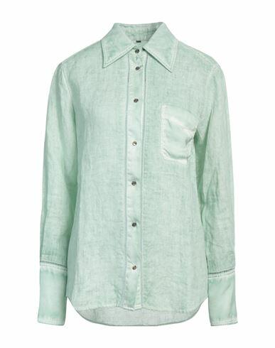 Mason's Woman Shirt Light green Linen Cover