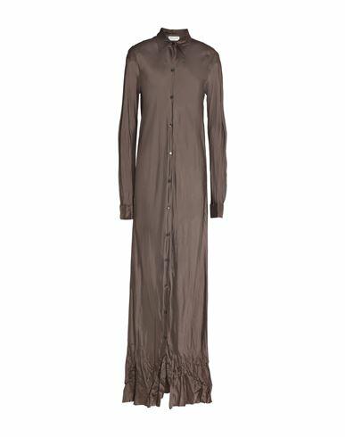 Dries Van Noten Woman Maxi dress Dove grey Viscose Cover