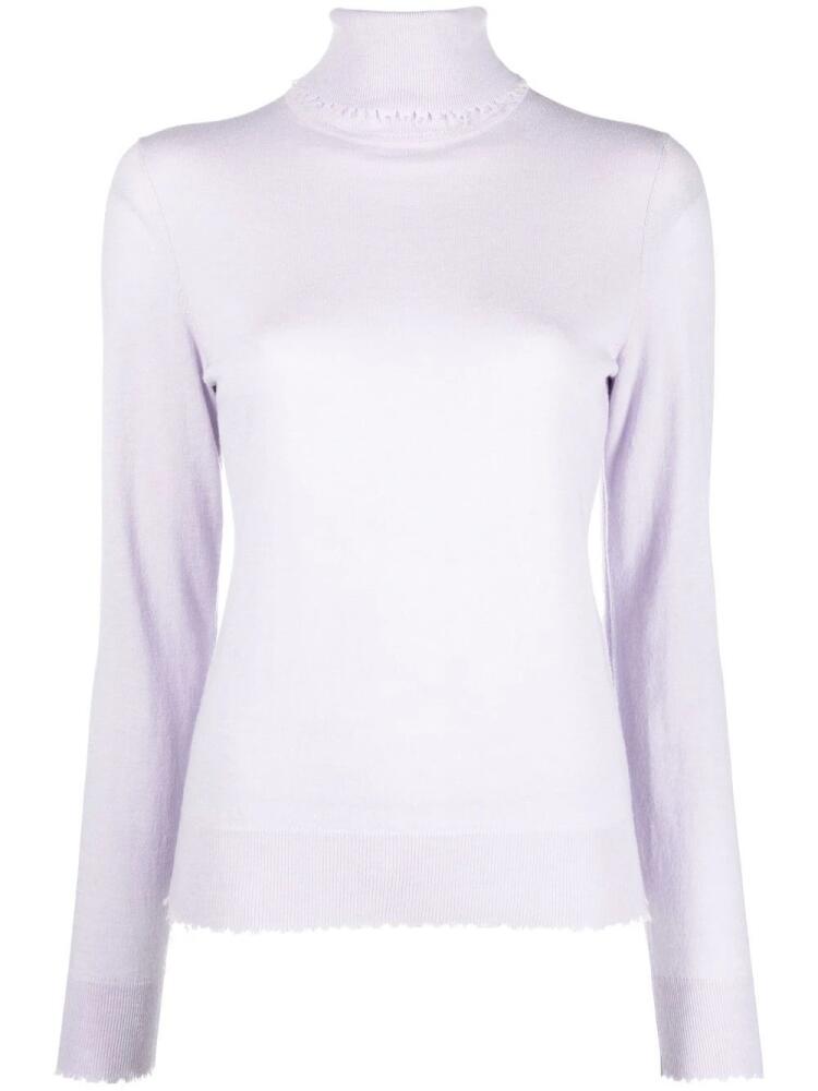 Filippa K Natalia roll-neck jumper - Purple Cover