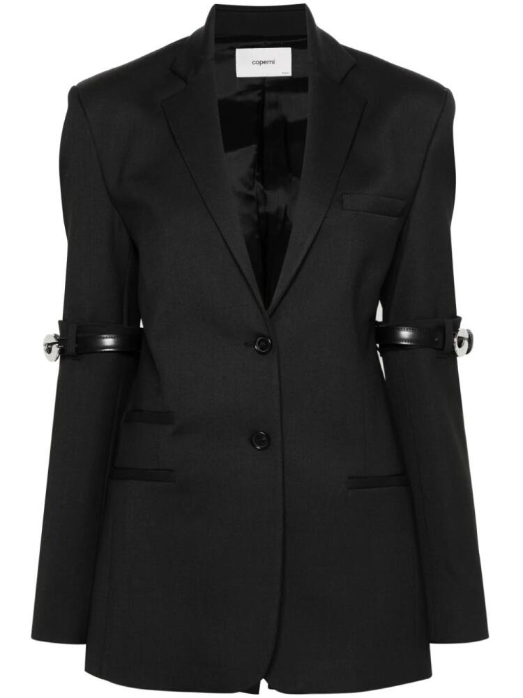 Coperni Hybrid tailored blazer - Black Cover