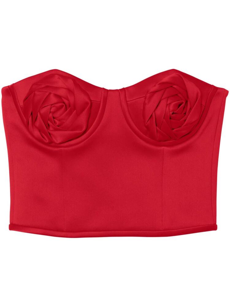 Marc Jacobs The Duchess Satin Rose corset - Red Cover