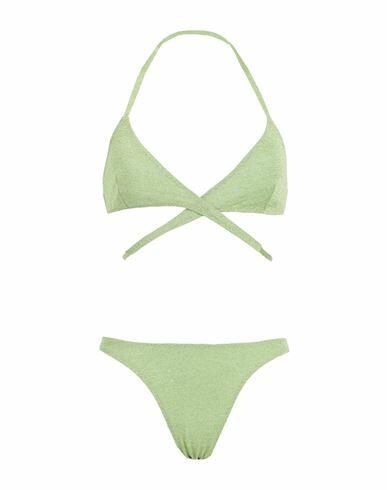 Circus Hotel Woman Bikini Light green Viscose, Polyester Cover