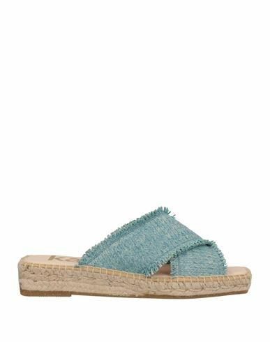 Kanna Woman Espadrilles Turquoise Textile fibers Cover