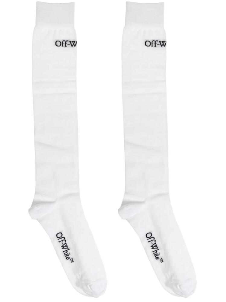 Off-White logo-jacquard socks Cover