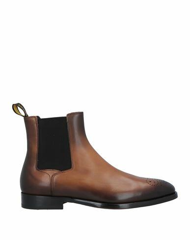 Doucal's Man Ankle boots Camel Soft Leather Cover