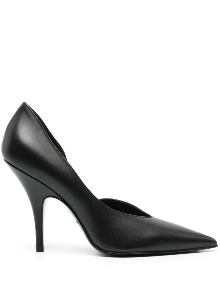 Patrizia Pepe 100mm leather pumps - Black Cover