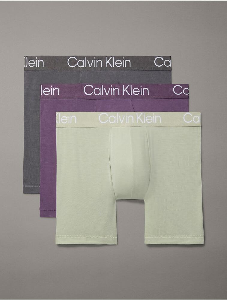 Calvin Klein Men's Ultra-Soft Modern 3-Pack Boxer Brief - Multi Cover