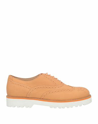 Hogan Woman Lace-up shoes Sand Leather Cover