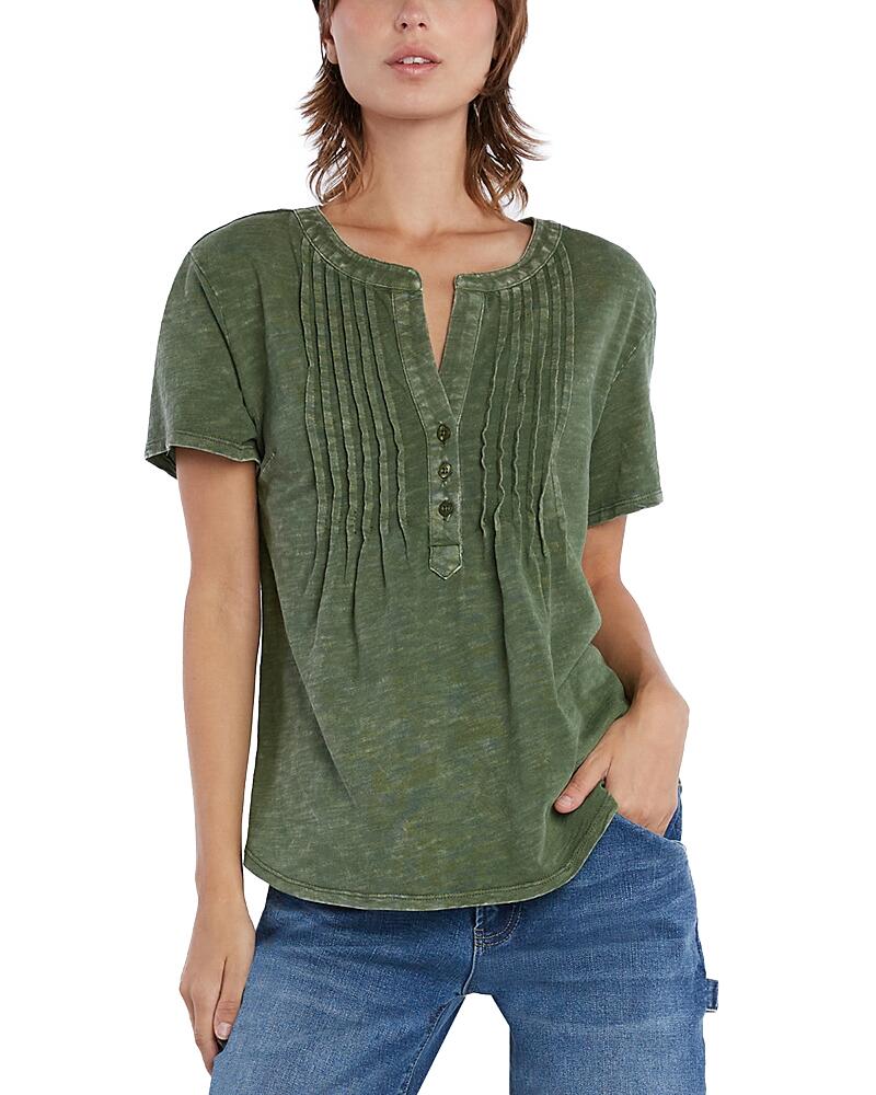 Billy T Pleated Knit Top Cover