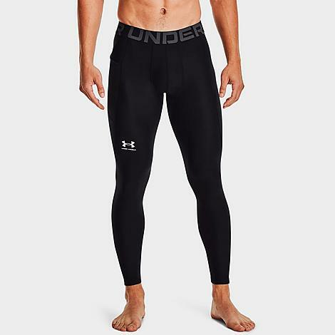 Under Armour Men's HeatGear® Training Leggings in Black/Black Cover