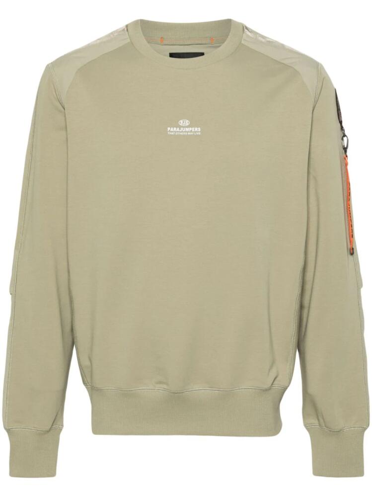 Parajumpers Sabre jersey sweatshirt - Green Cover