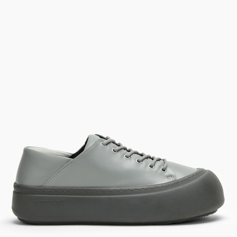 YUME YUME Goofy grey leather low trainer Cover