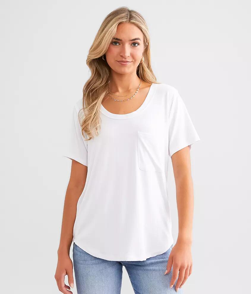 White Crow Anna Soft Pocket T-Shirt Cover