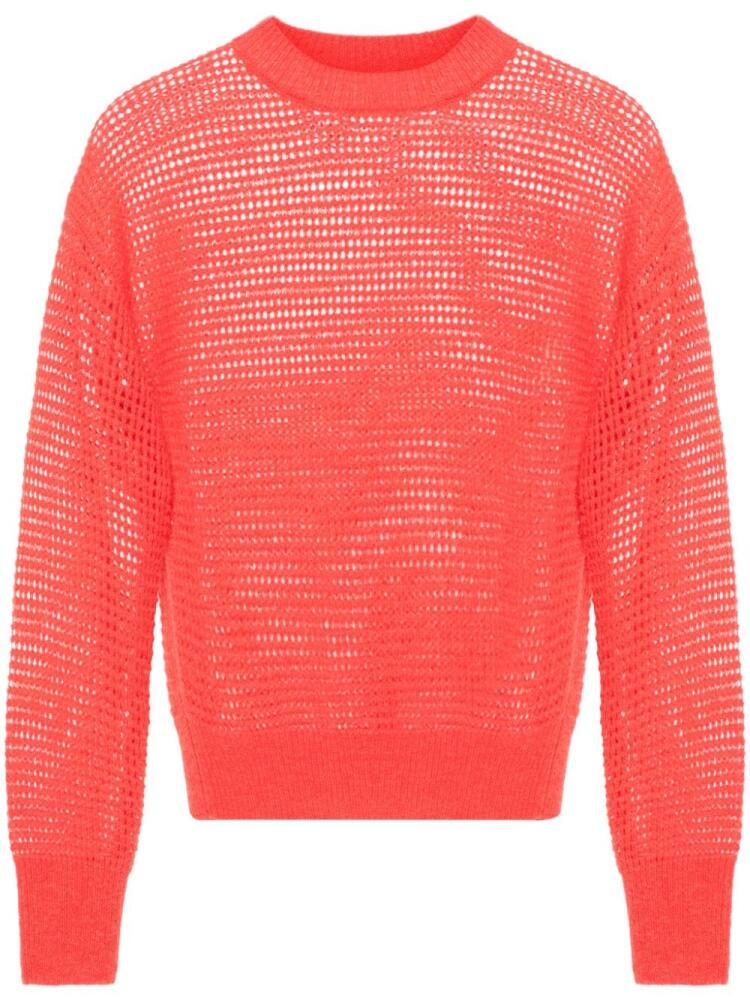 Peserico open-knit jumper - Red Cover