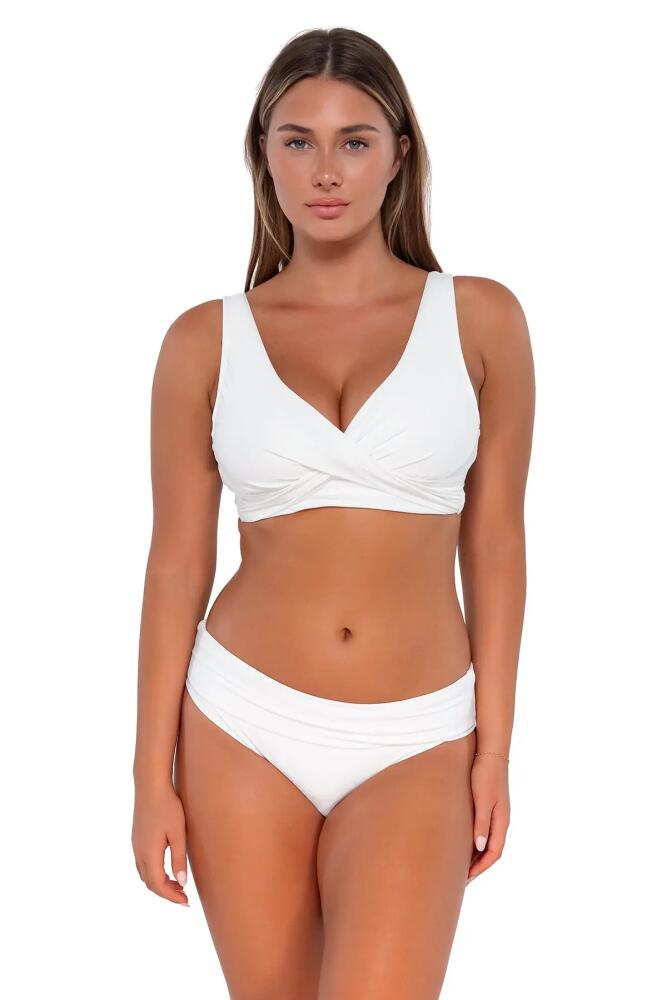 Sunsets Elsie Top-34E/32F/30G in White Lily Cover