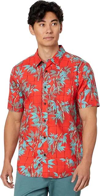 Volcom Bamboozeled Floral (Flash Red) Men's Clothing Cover