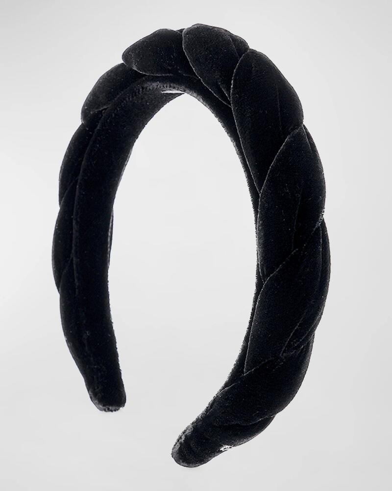 Alexandre de Paris Twisted Velvet Headband Cover