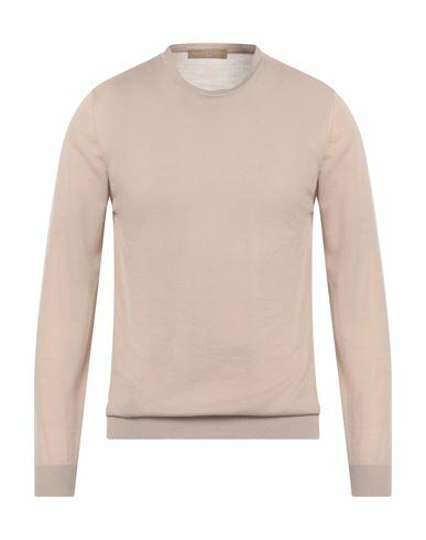 Daniele Fiesoli Man Sweater Beige Merino Wool Cover